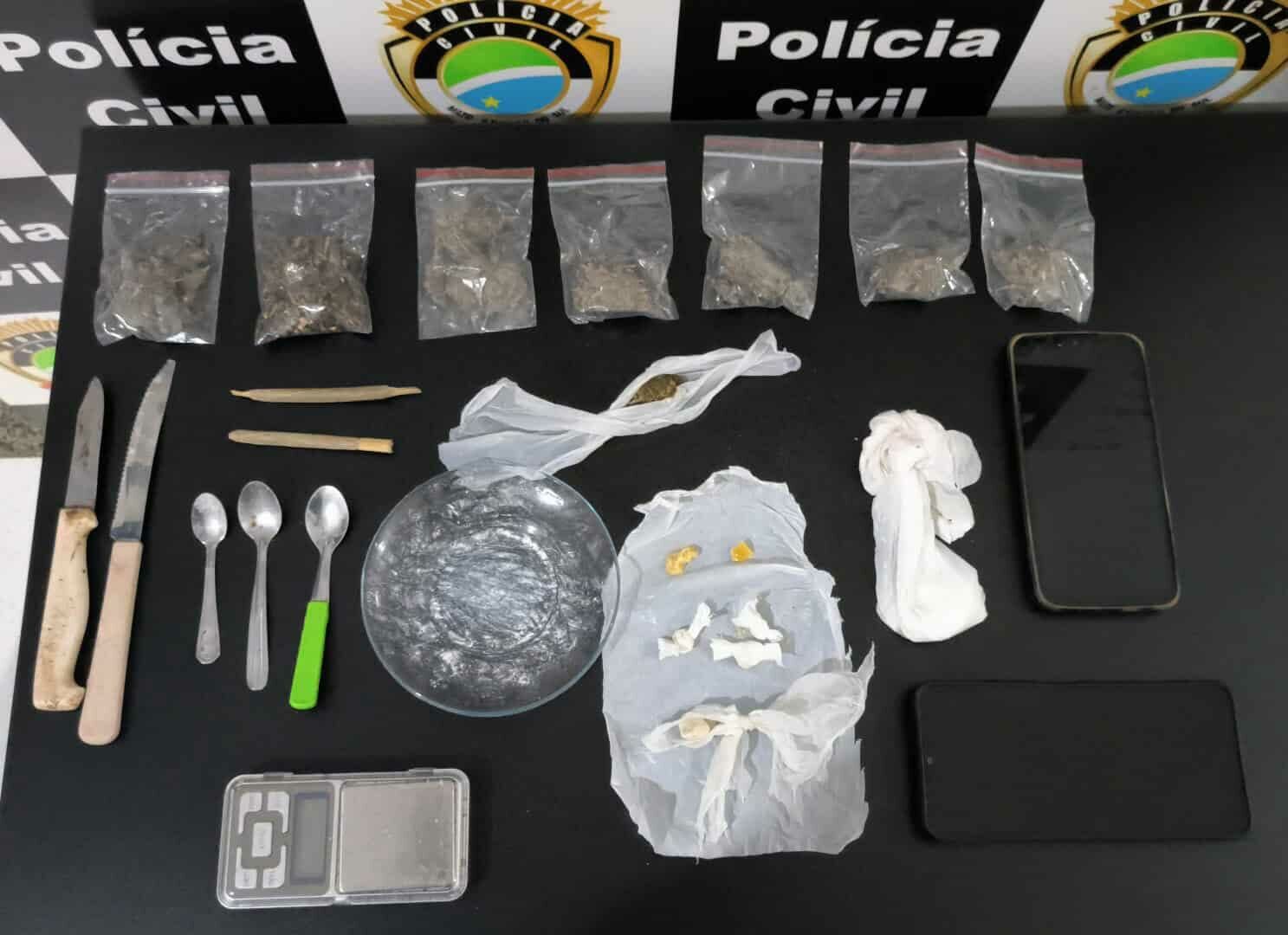 Imagem de compartilhamento para o artigo Homem é preso em flagrante por tráfico e polícia desmantela boca de fumo em Camapuã da MS Todo dia